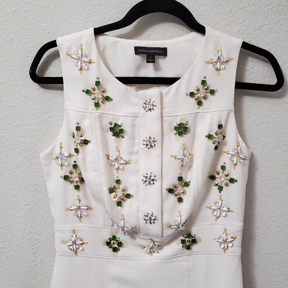 Banana Republic Beaded Dress